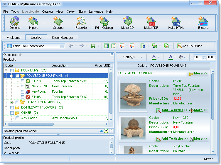 MyBusinessCatalog Platinum Professional License 7.2.0