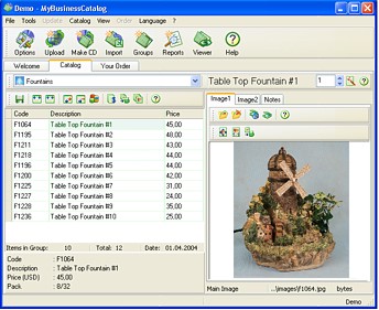 Screenshot of MyBusinessCatalog Pro 4.6.4