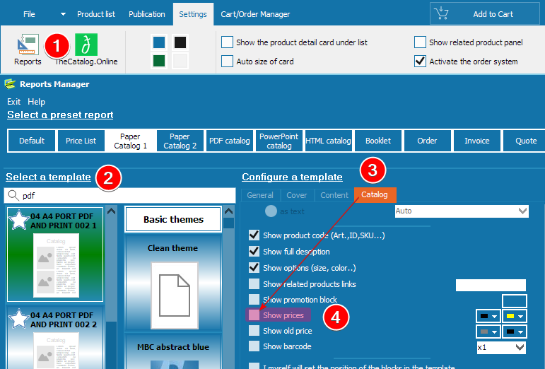 Hide prices in the product catalog Hide prices in the catalog
