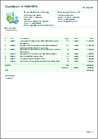 quotation - simple example quotation - simple example