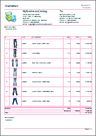 Make quotation - example with images - 2 Make quotation - example with images - 2