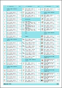 Product pricelist - blue theme, three columns with image Product pricelist - blue theme, three columns with image