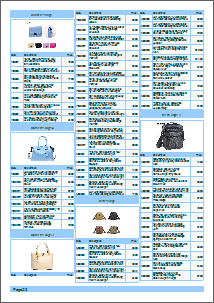 price lists, Grouped, Air Force style price lists, Grouped, Air Force style