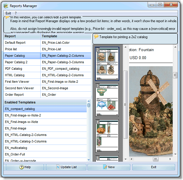 print catalog software