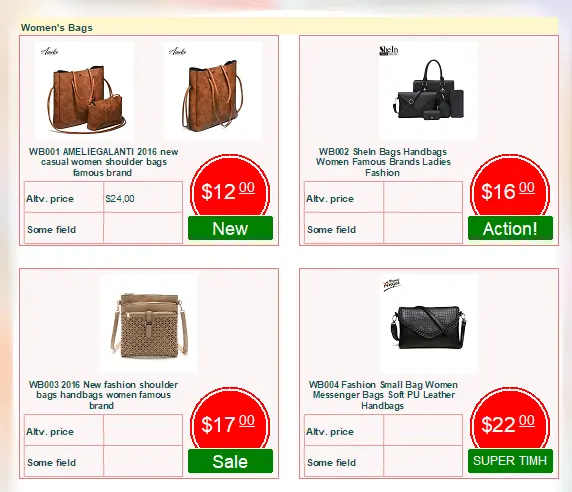 Adding marketing elements