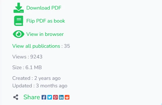 Publishing catalog