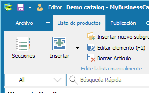 Media catalog main form