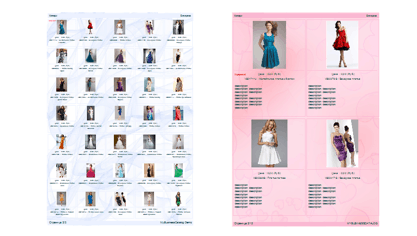 Modelo de diseño de catálogo de productos en PDF