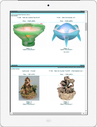 Plantilla de catálogo en PDF para smartphone, 2 productos/página